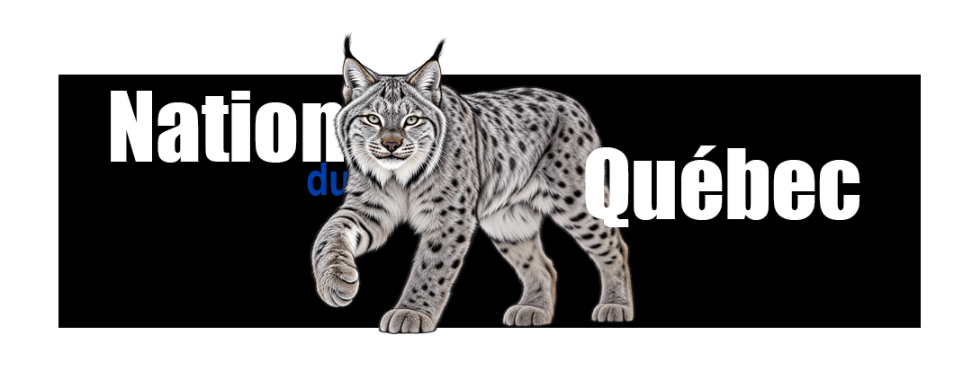 Logo final de Nation du Québec avec un lynx